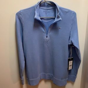 Vineyard Vines fashion knit, zip up pullover